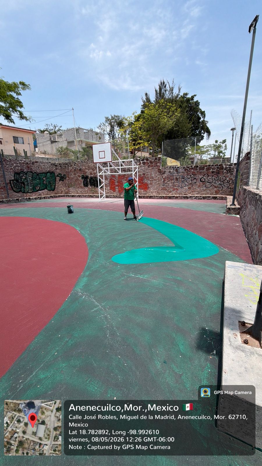 REHABILITACIÓN DE MULTICANCHA 1 EN DEPORTIVO LA CAPILLA EN AYALA
