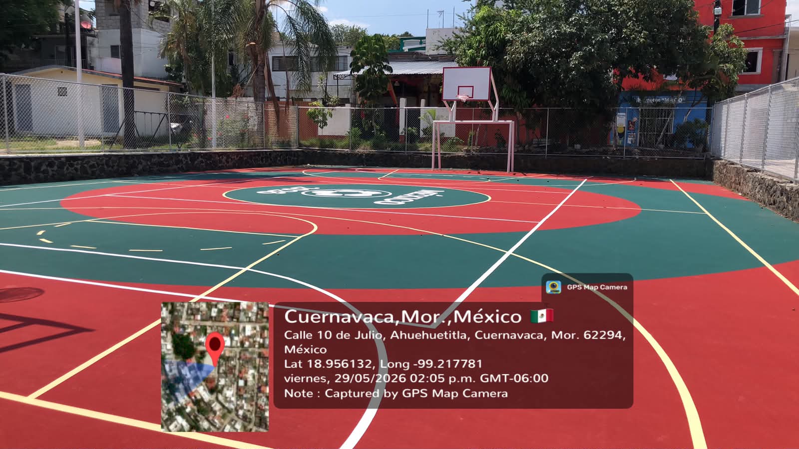 REHABILITACIÓN DE MULTICANCHA EN CUERNAVACA