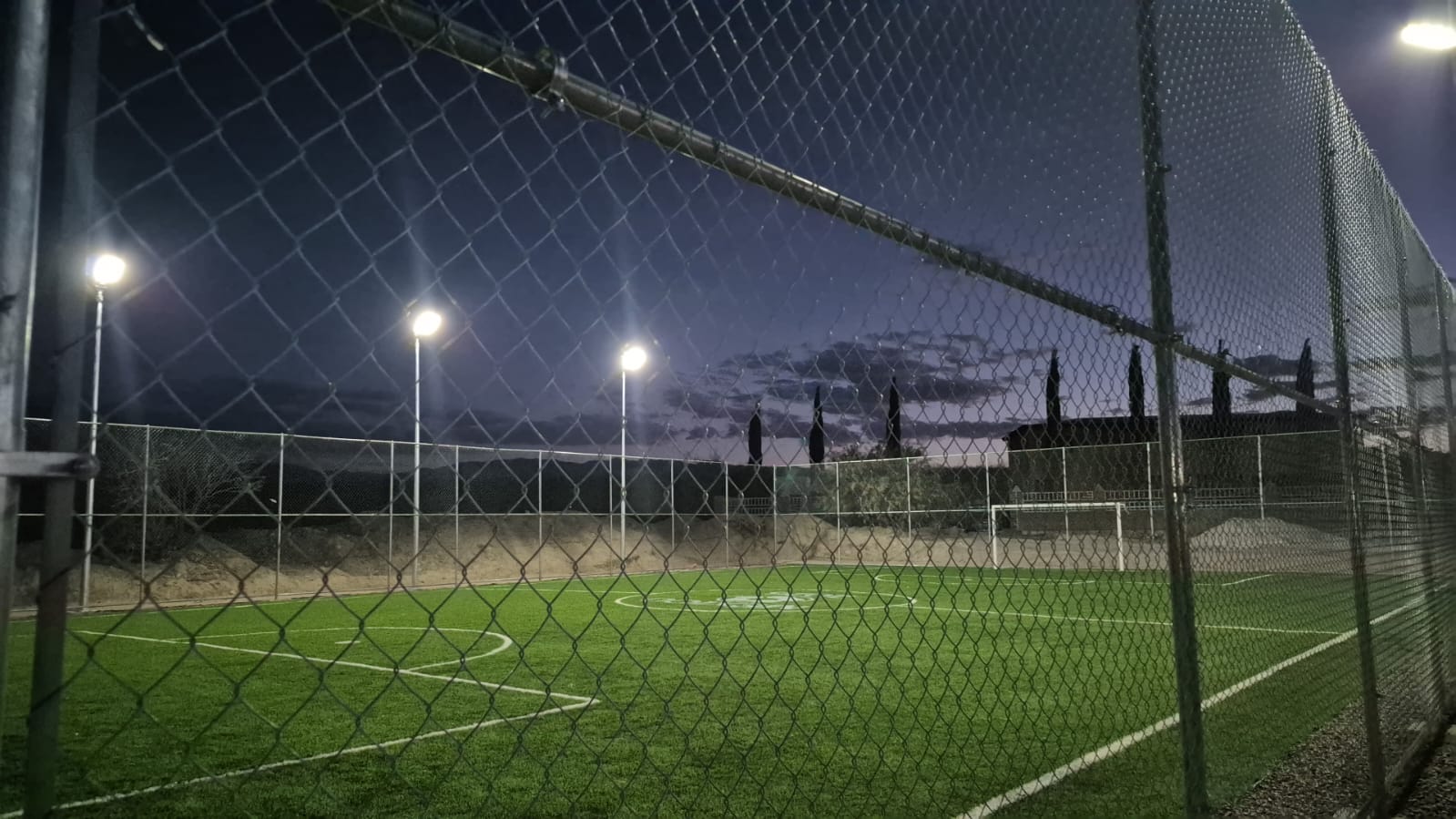 CONSTRUCCIÓN DE CANCHA DE FÚTBOL 5 EN PARQUE LAS ALAMEDAS EN MAPIMÍ