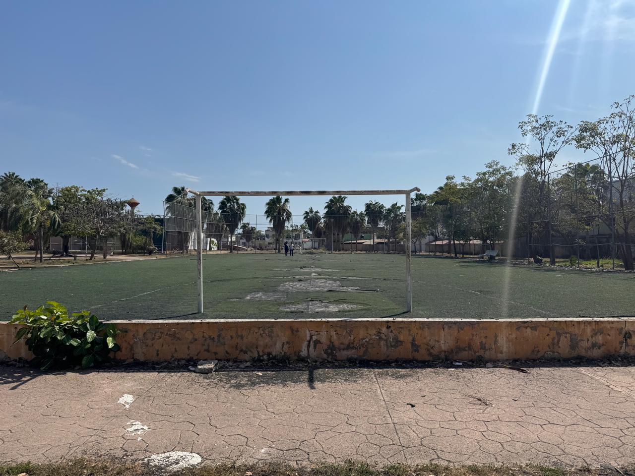 CONSTRUCCIÓN DE CANCHA FÚTBOL 7 EN VALLE DORADO EN BAHÍA DE BANDERAS