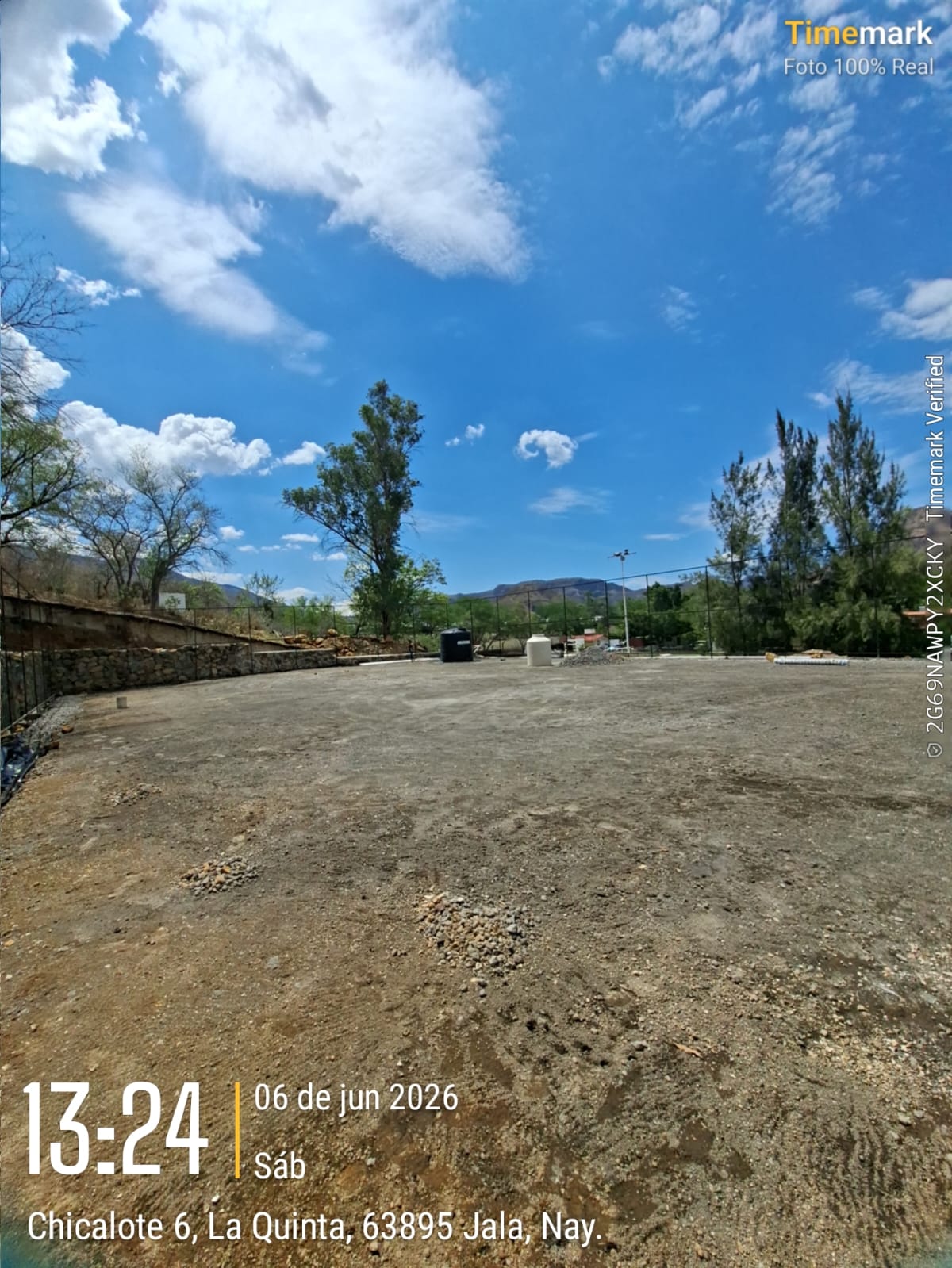 CONSTRUCCIÓN DE CANCHA FÚTBOL 5 EN CANCHA EL TUCÁN EN JALA