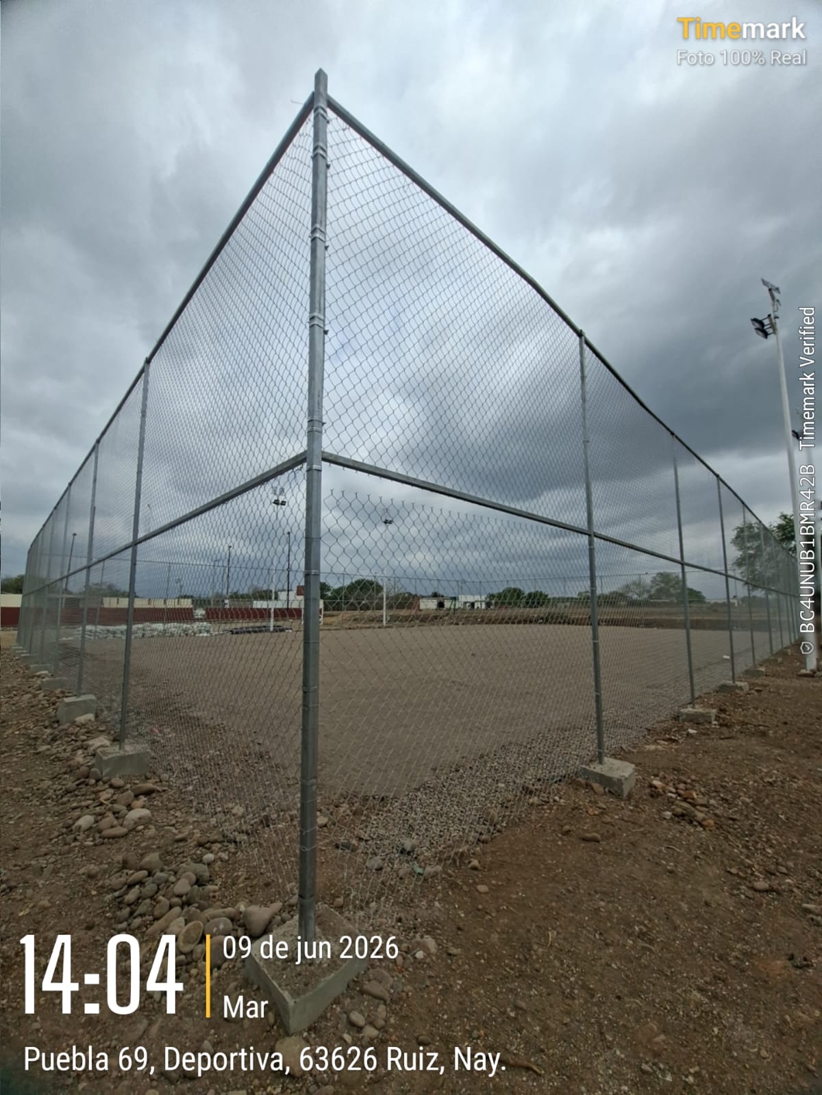CONSTRUCCIÓN DE CANCHA FÚTBOL 5 EN UNIDAD DEPORTIVA EN RUIZ
