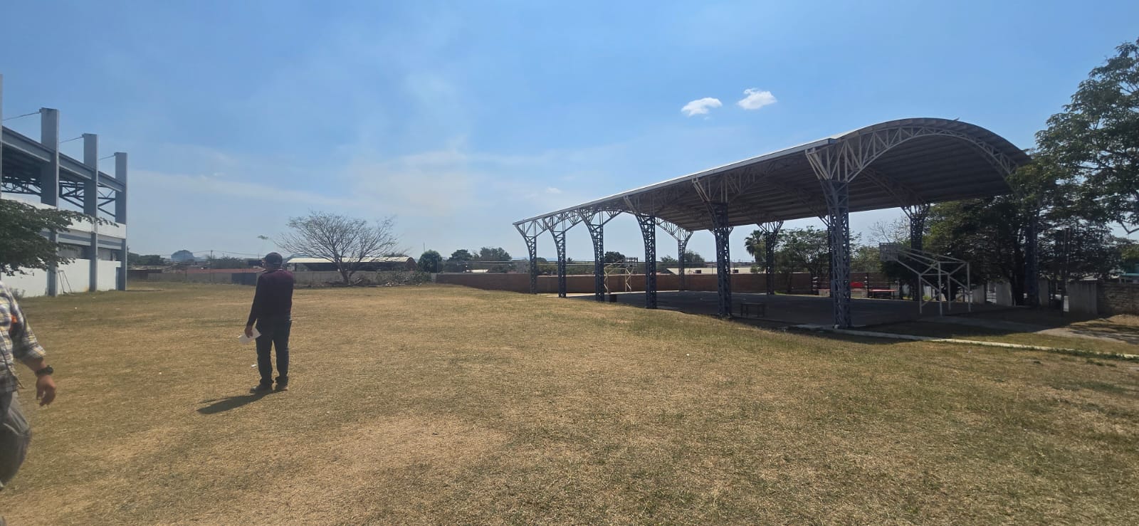CONSTRUCCIÓN DE CANCHA FÚTBOL 5 EN UNIDAD DEPORTIVA LA CANTERA EN TEPIC