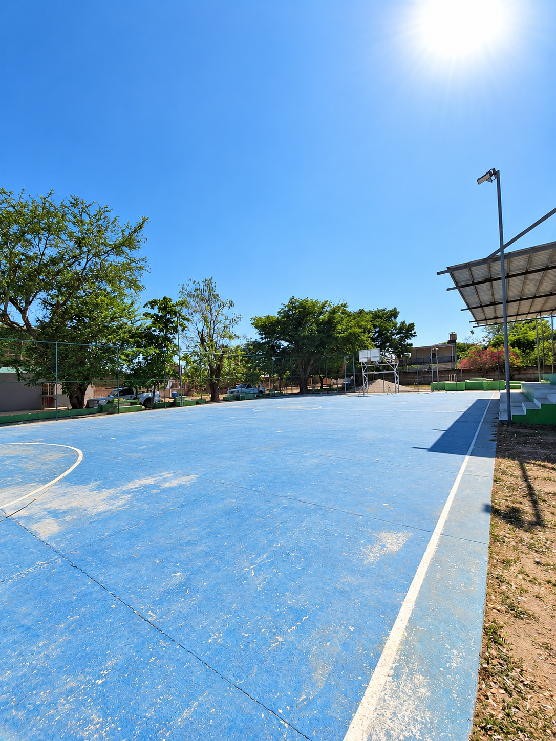 REHABILITACIÓN DE CANCHA FÚTBOL 5 EN UNIDAD DEPORTIVA INDEPENDENCIA EN TUXPAN