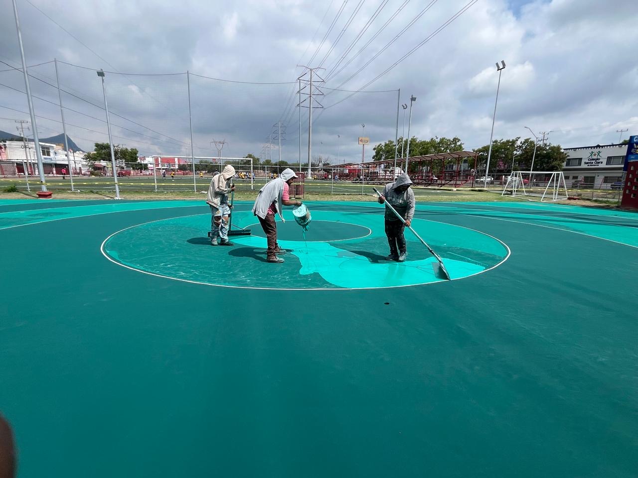 REHABILITACIÓN DE MULTICANCHA EN PARQUE LINEAL ESCOBEDO EN GENERAL ESCOBEDO