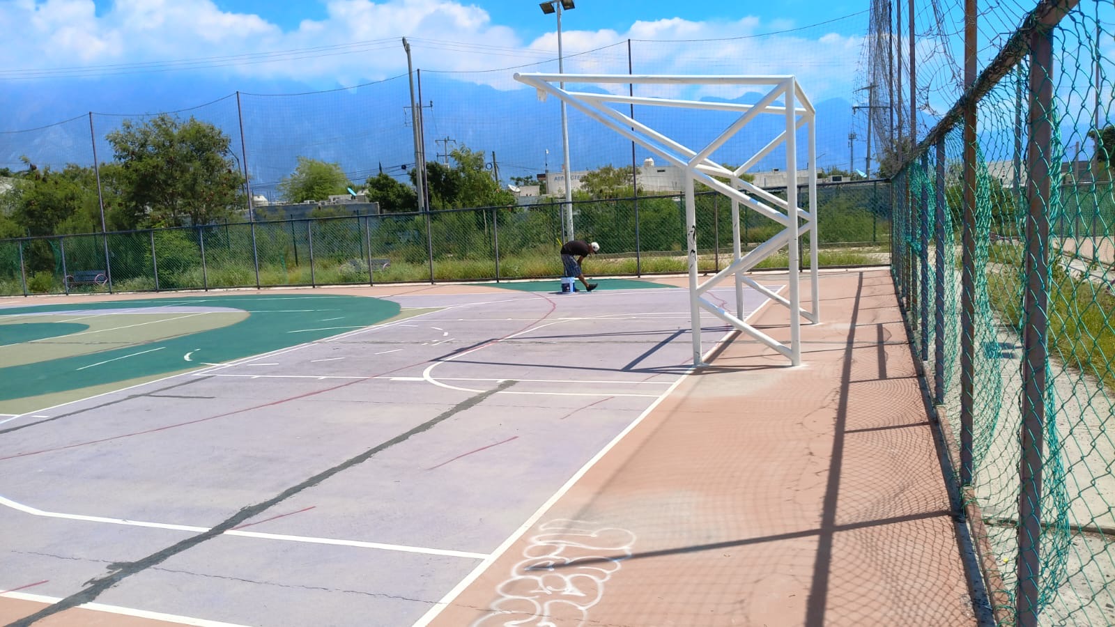 REHABILITACIÓN DE MULTICANCHA EN ESPACIO DEPORTIVO 1 EN GARCÍA