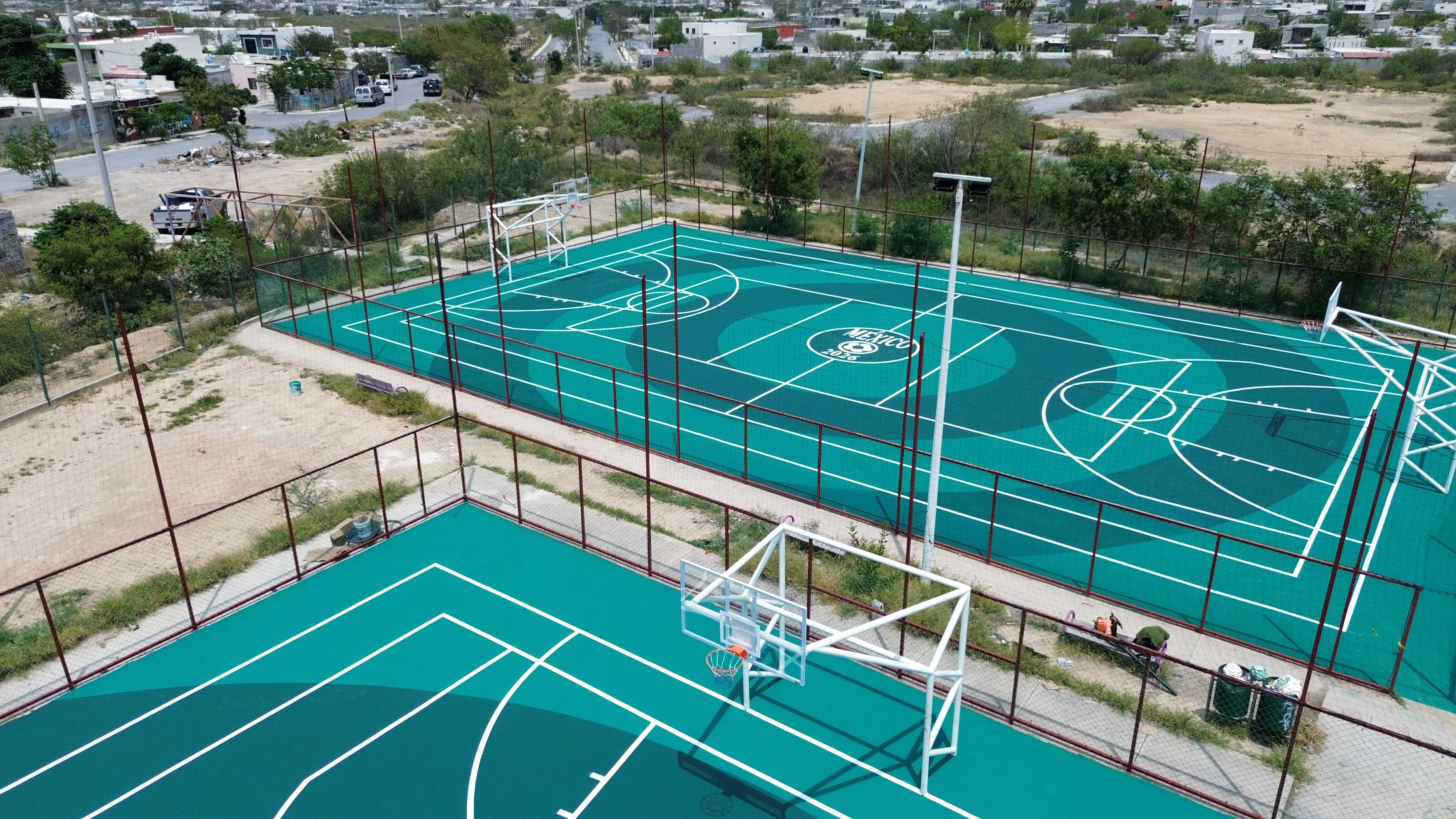 REHABILITACIÓN DE MULTICANCHA EN ESPACIO DEPORTIVO 2 EN GARCÍA