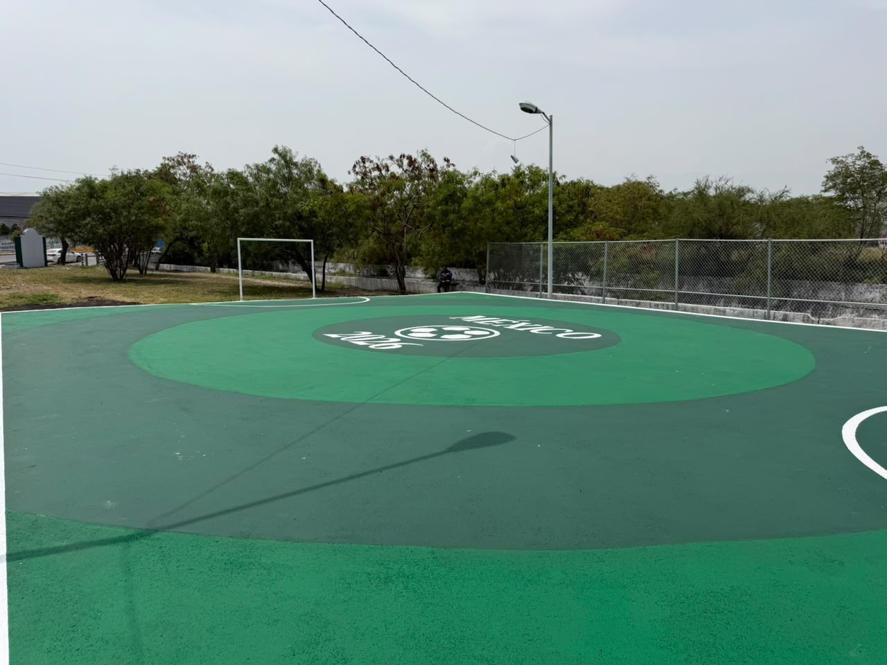 REHABILITACIÓN DE CANCHA DE FÚTBOL 5 EN PLAZA COLONIA VALLE DEL TOPO CHICO EN MONTERREY