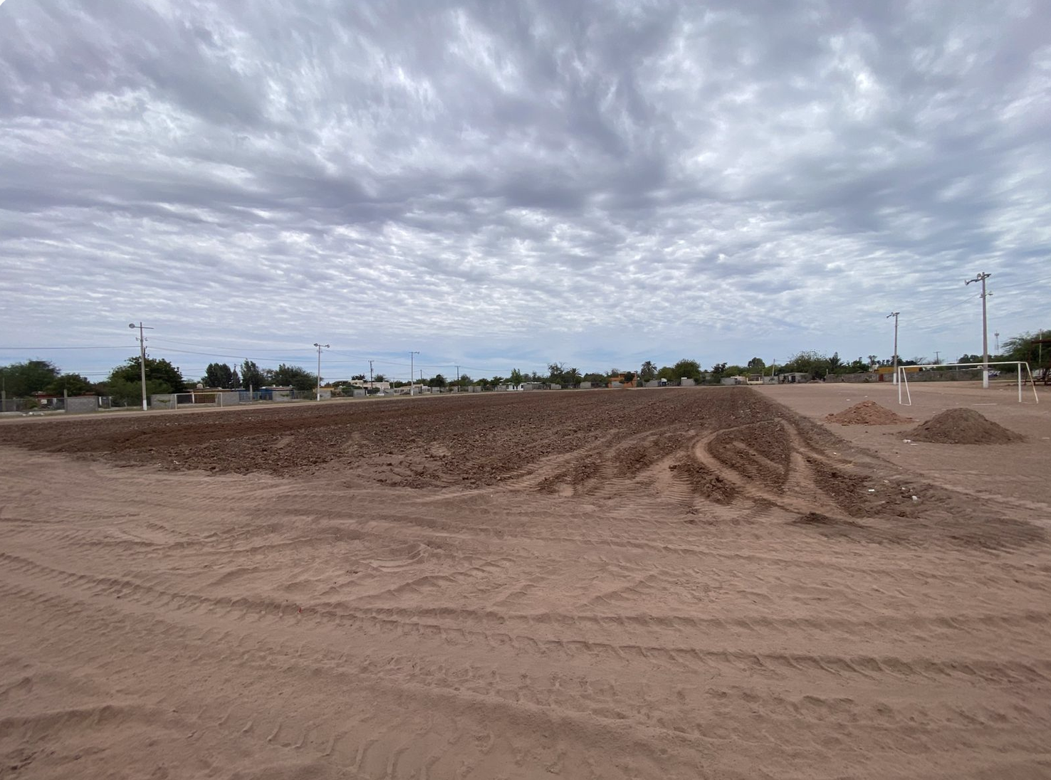 CONSTRUCCIÓN DE CANCHA FÚTBOL 11 EN DEPORTIVO DE VILLA JUÁREZ EN BENITO JUÁREZ