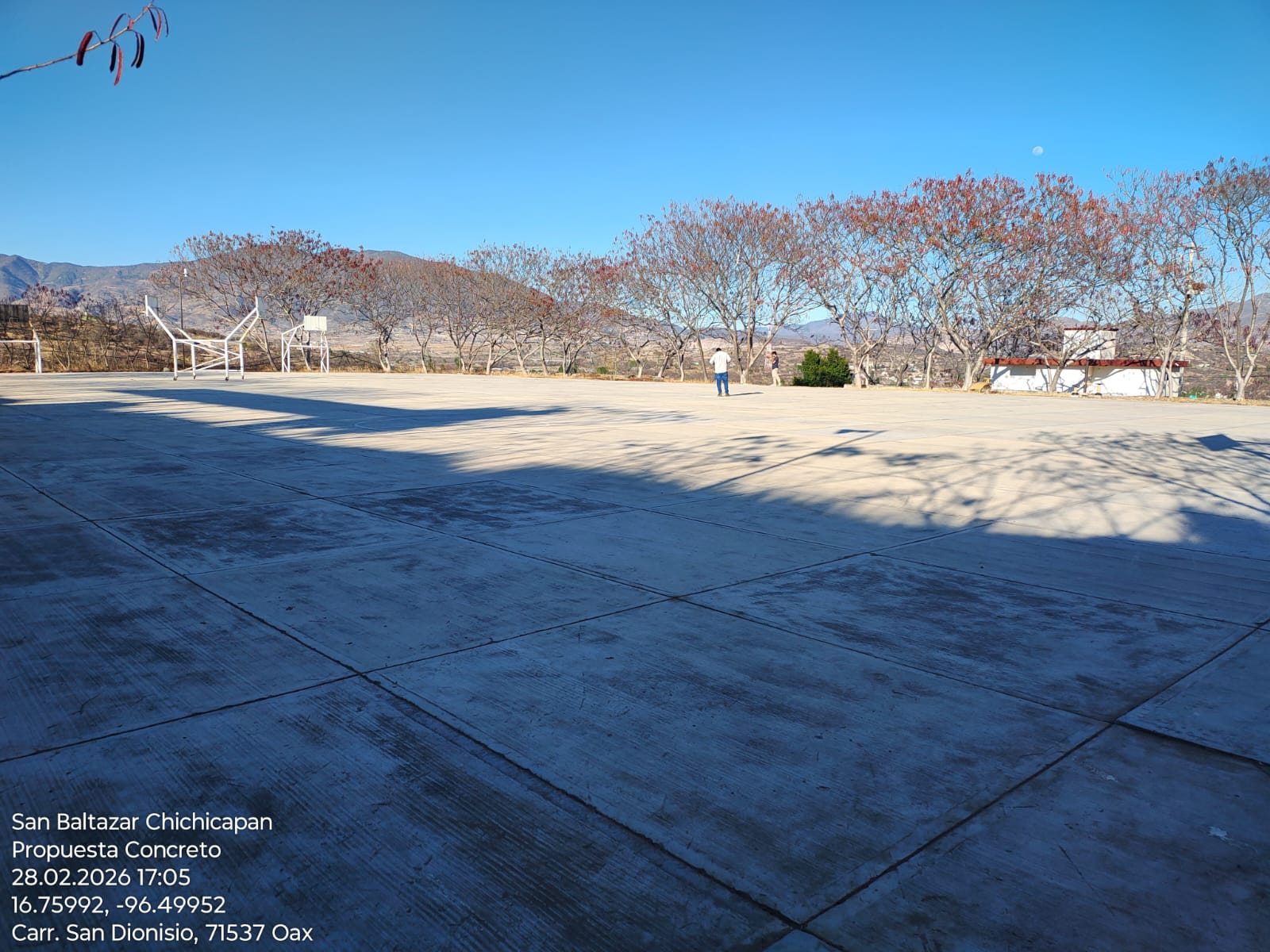 CONSTRUCCIÓN DE CANCHA FÚTBOL 5 EN UNIDAD DEPORTIVA EN SAN BALTAZAR CHICHICAPAM