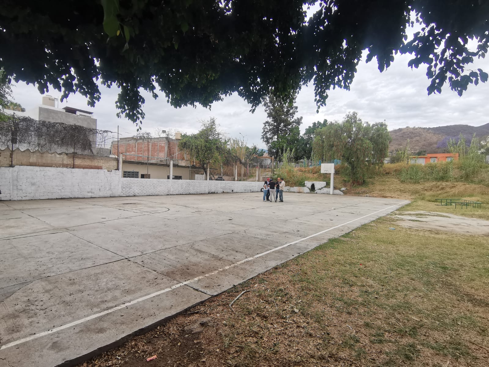 CONSTRUCCIÓN DE CANCHA FÚTBOL 5 EN SAN MARTÍN MEXICAPAM EN OAXACA DE JUÁREZ