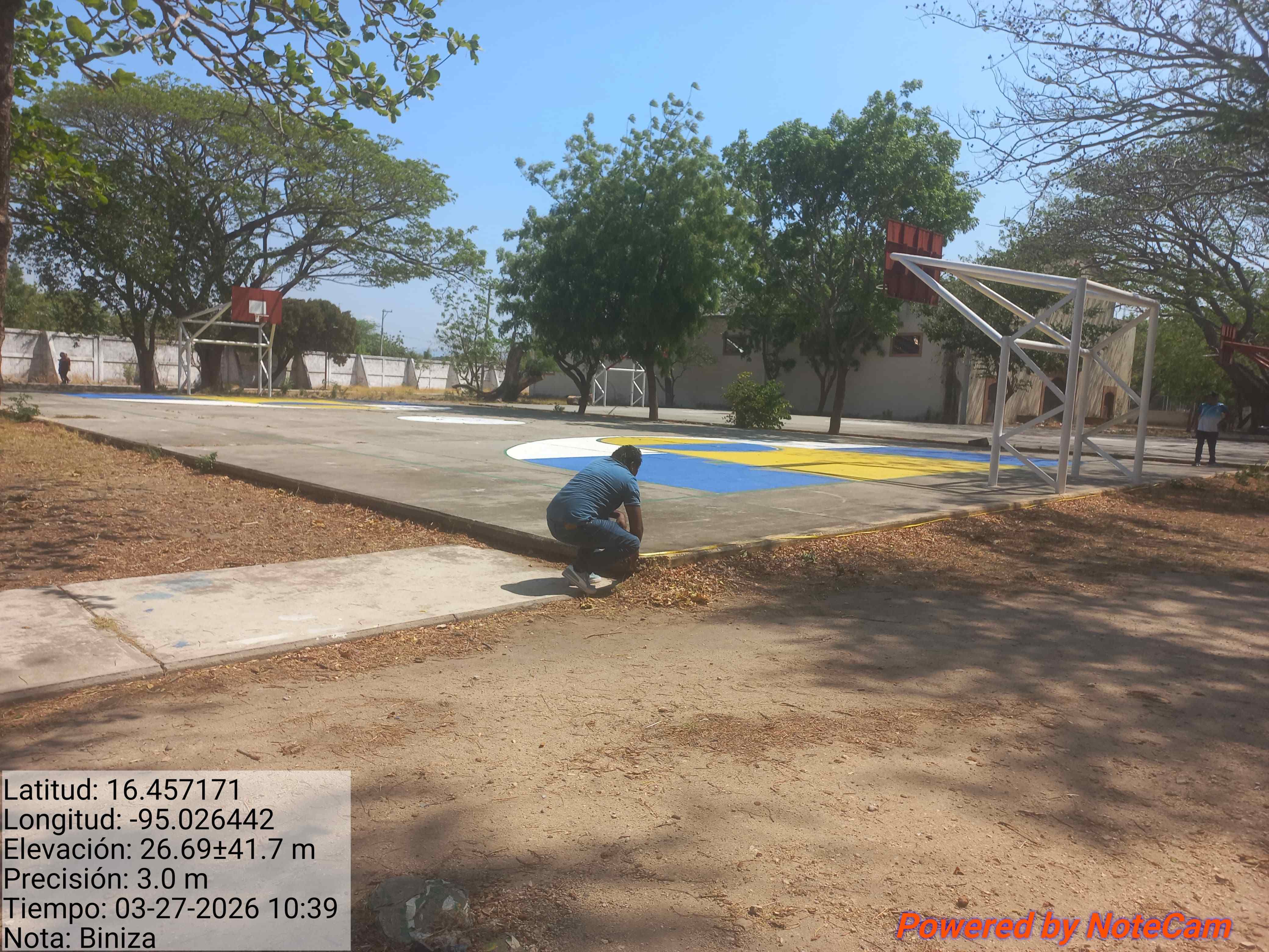 REHABILITACIÓN DE MULTICANCHA EN EL DEPORTIVO Y CENTRO DE DESARROLLO COMUNITARIO BINNIZA EN JUCHITÁN DE ZARAGOZA