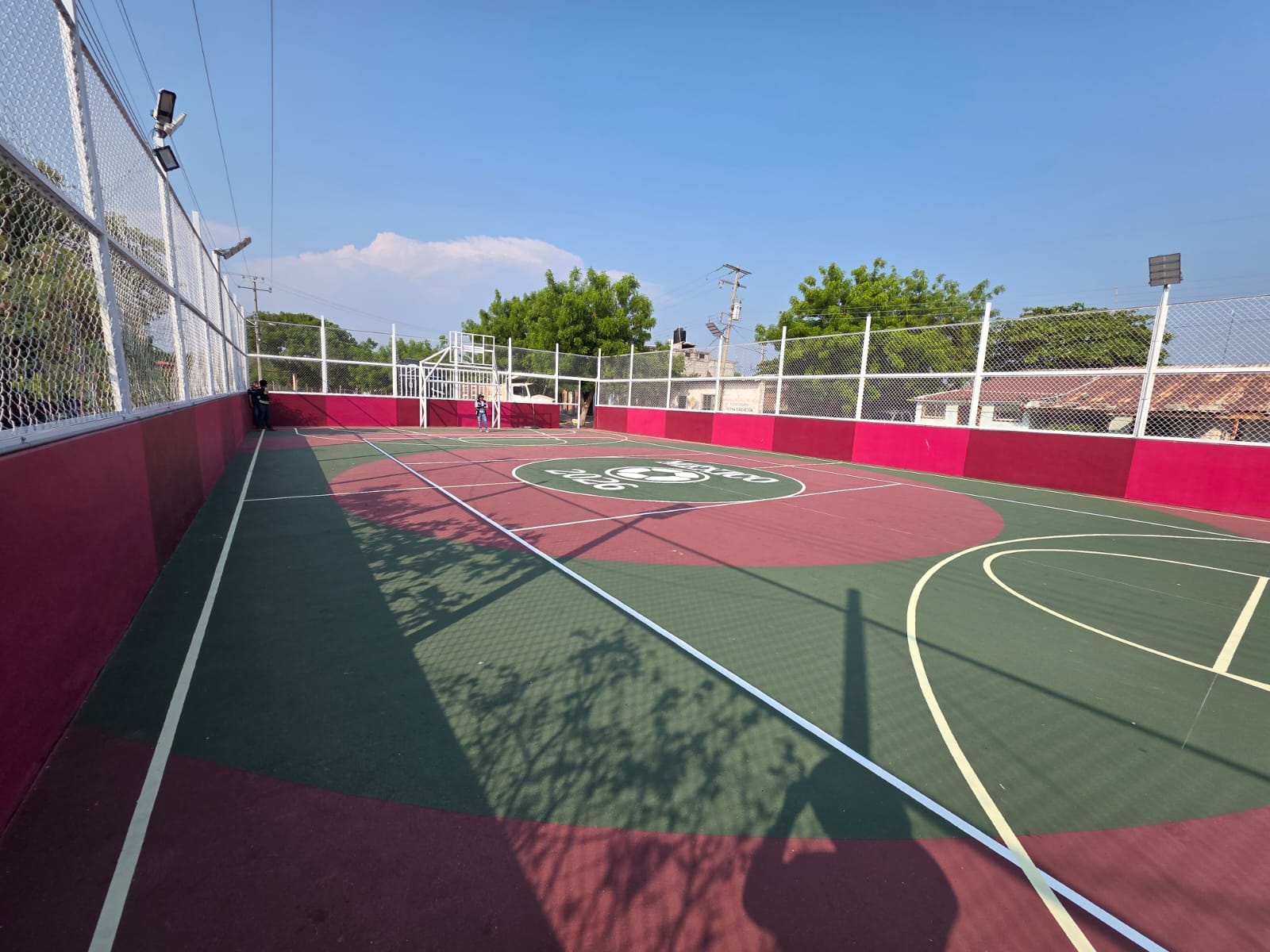 REHABILITACIÓN DE MULTICANCHA EN EL ESPINAL
