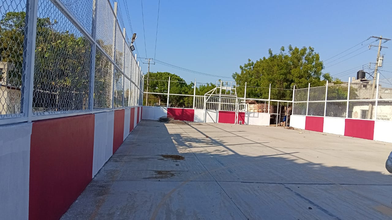 REHABILITACIÓN DE MULTICANCHA EN EL ESPINAL