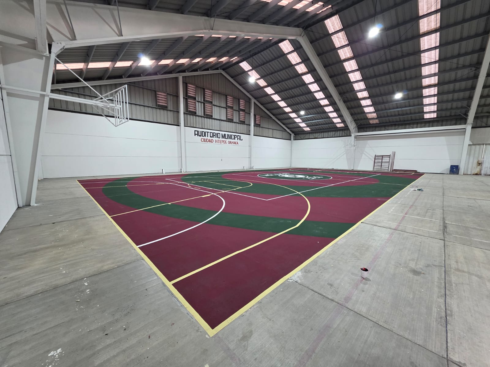 REHABILITACIÓN DE MULTICANCHA AUDITORIO MUNICIPAL CIUDAD IXTEPEC