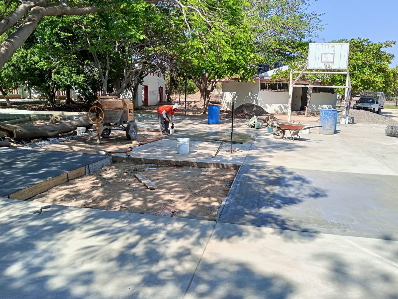 REHABILITACIÓN DE MULTICANCHA EN ASUNCIÓN IXTALTEPEC