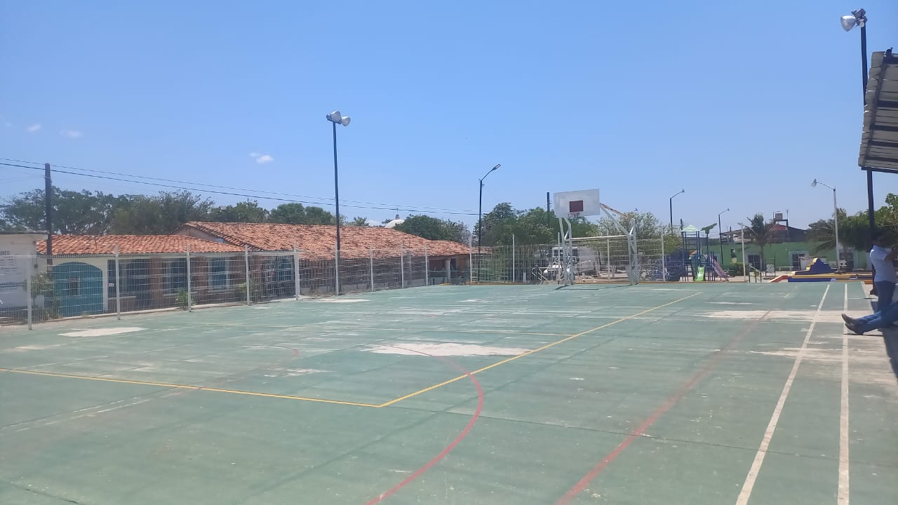 REHABILITACIÓN DE MULTICANCHA DEL MERCADO EN SANTIAGO NILTEPEC