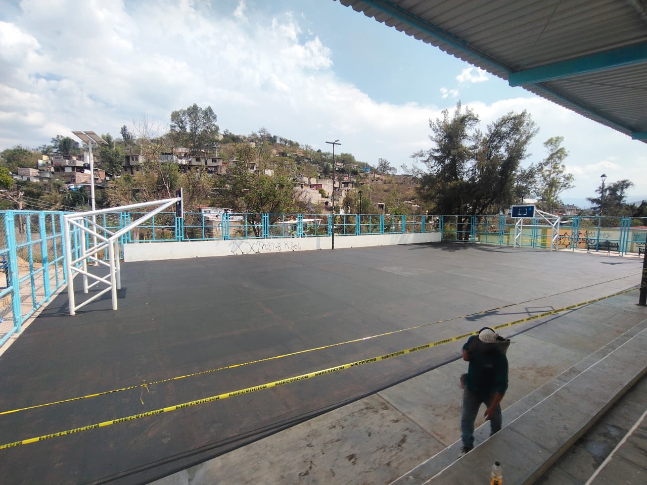 REHABILITACIÓN DE MULTICANCHA SOLIDARIDAD EN OAXACA DE JUÁREZ