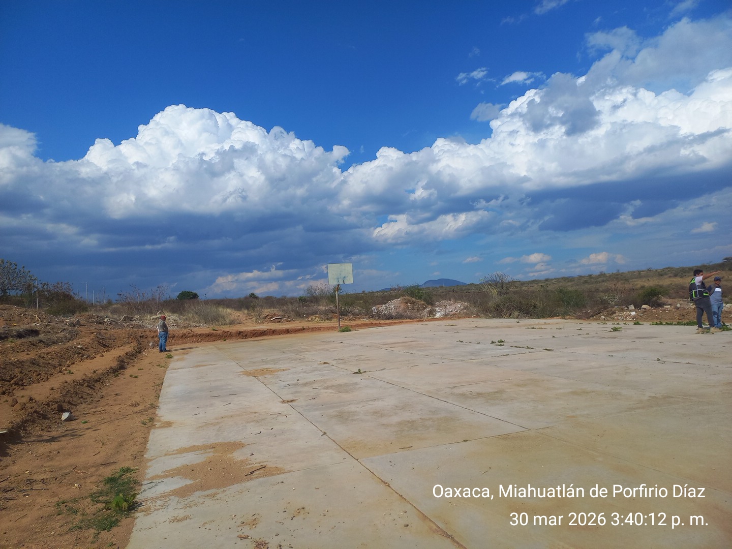 REHABILITACIÓN DE MULTICANCHA EN MIAHUATLÁN DE PORFIRIO DÍAZ