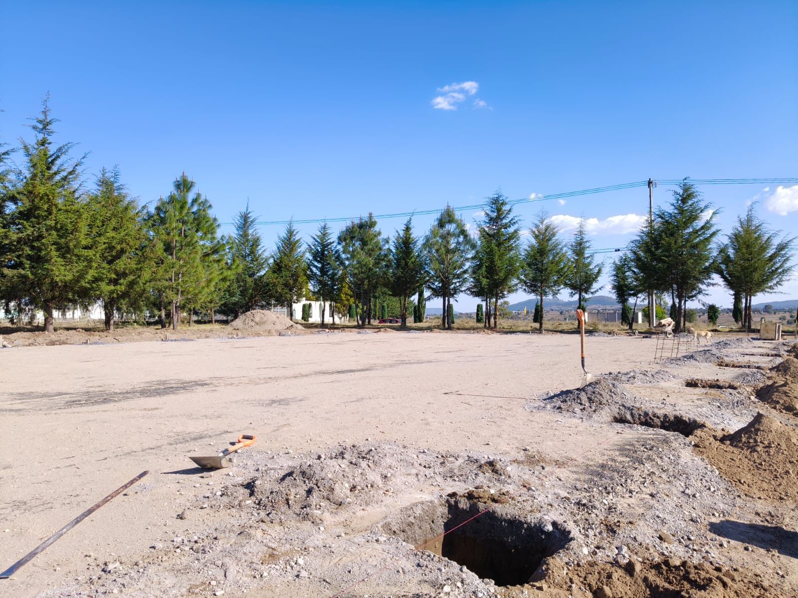 CONSTRUCCIÓN DE CANCHA DE FÚTBOL 5 EN COLONIA CENTRO EN NOPALUCAN DE LA GRANJA