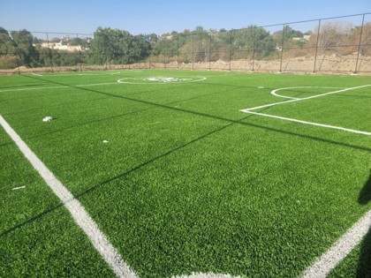 CONSTRUCCIÓN DE CANCHA DE FÚTBOL 5 EN SAN JERÓNIMO TECUANIPAN EN SAN JERÓNIMO TECUANIPAN