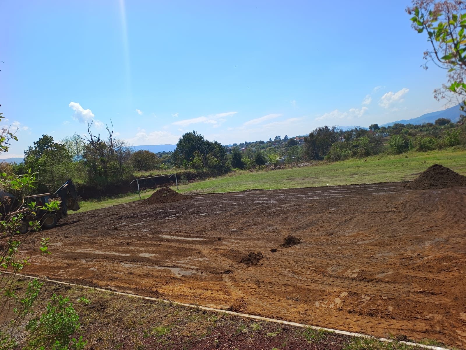 CONSTRUCCIÓN DE CANCHA DE FÚTBOL 5 EN TEXCALACO EN TETELES DE ÁVILA CASTILLO