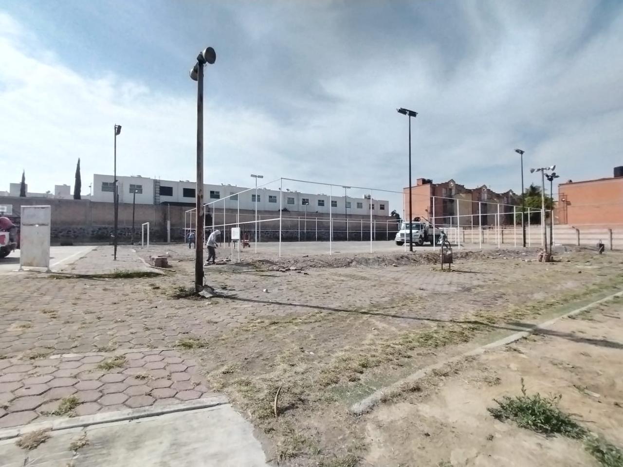 CONSTRUCCIÓN DE CANCHA DE FÚTBOL 5 EN UNIDAD DEPORTIVA URANGA EN CUAUTLANCINGO