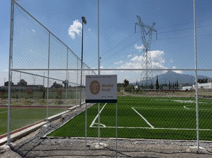 CONSTRUCCIÓN DE CANCHA DE FÚTBOL 7 EN UNIDAD DEPORTIVA DE TEPATLAXCO DE HIDALGO