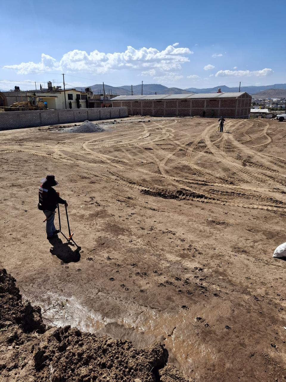 CONSTRUCCIÓN DE CANCHA DE FÚTBOL 7 EN COLONIA TENEXTLA EN CHIGNAHUAPAN