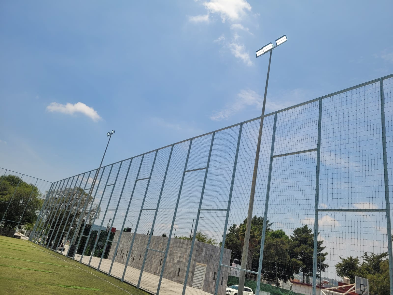 REHABILITACIÓN DE CANCHA DE FÚTBOL 7 EN PARQUE CERRO DE AMALUCAN 1 EN PUEBLA
