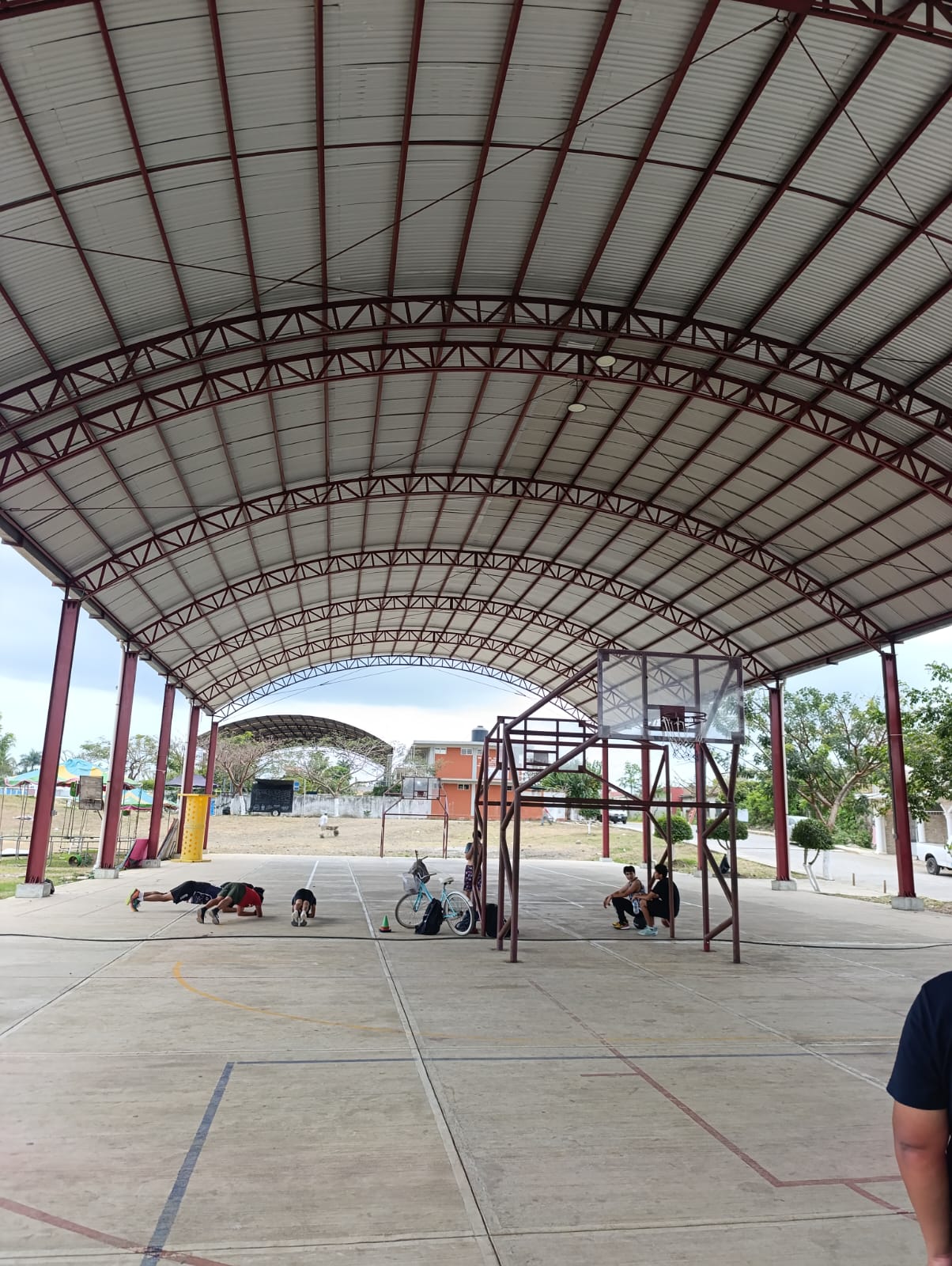 REHABILITACIÓN DE LA MULTICANCHA EN LA UNIDAD DEPORTIVA DE PANTEPEC