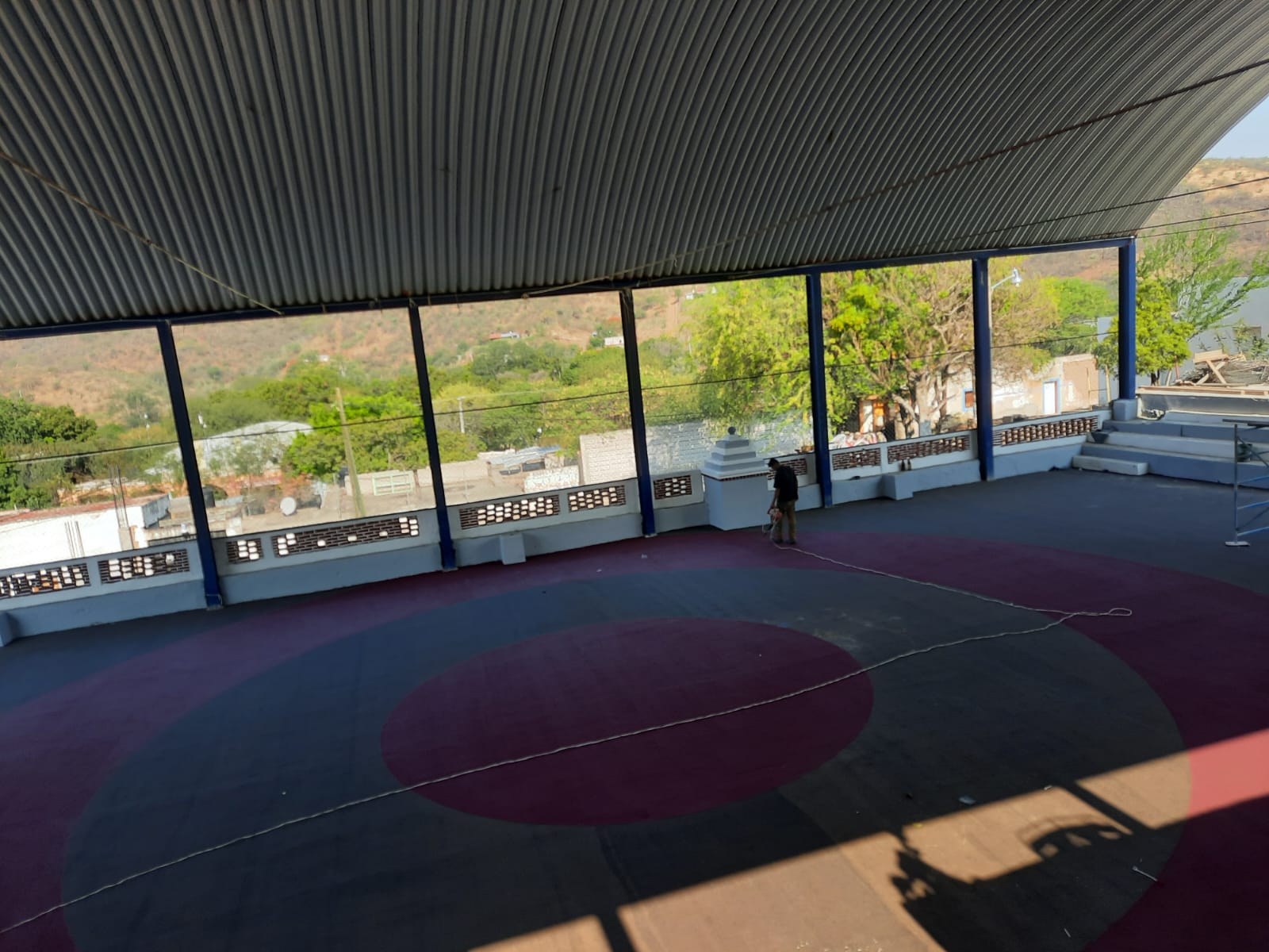 REHABILITACIÓN DE MULTICANCHA EN COLONIA PRIMERA SECCIÓN EN XAYACATLÁN DE BRAVO