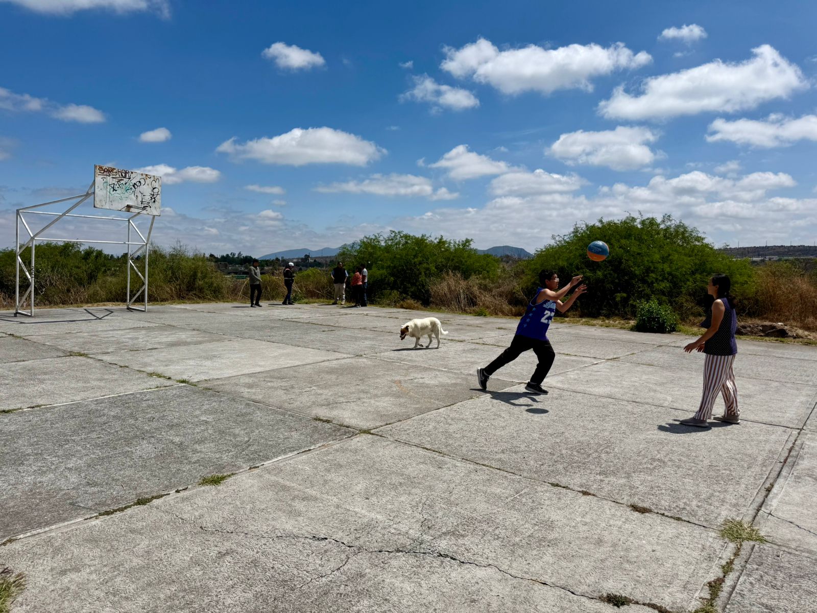 REHABILITACIÓN DE MULTICANCHA EN GUADALUPE DE LAS PEÑAS EN SAN JUAN DEL RÍO