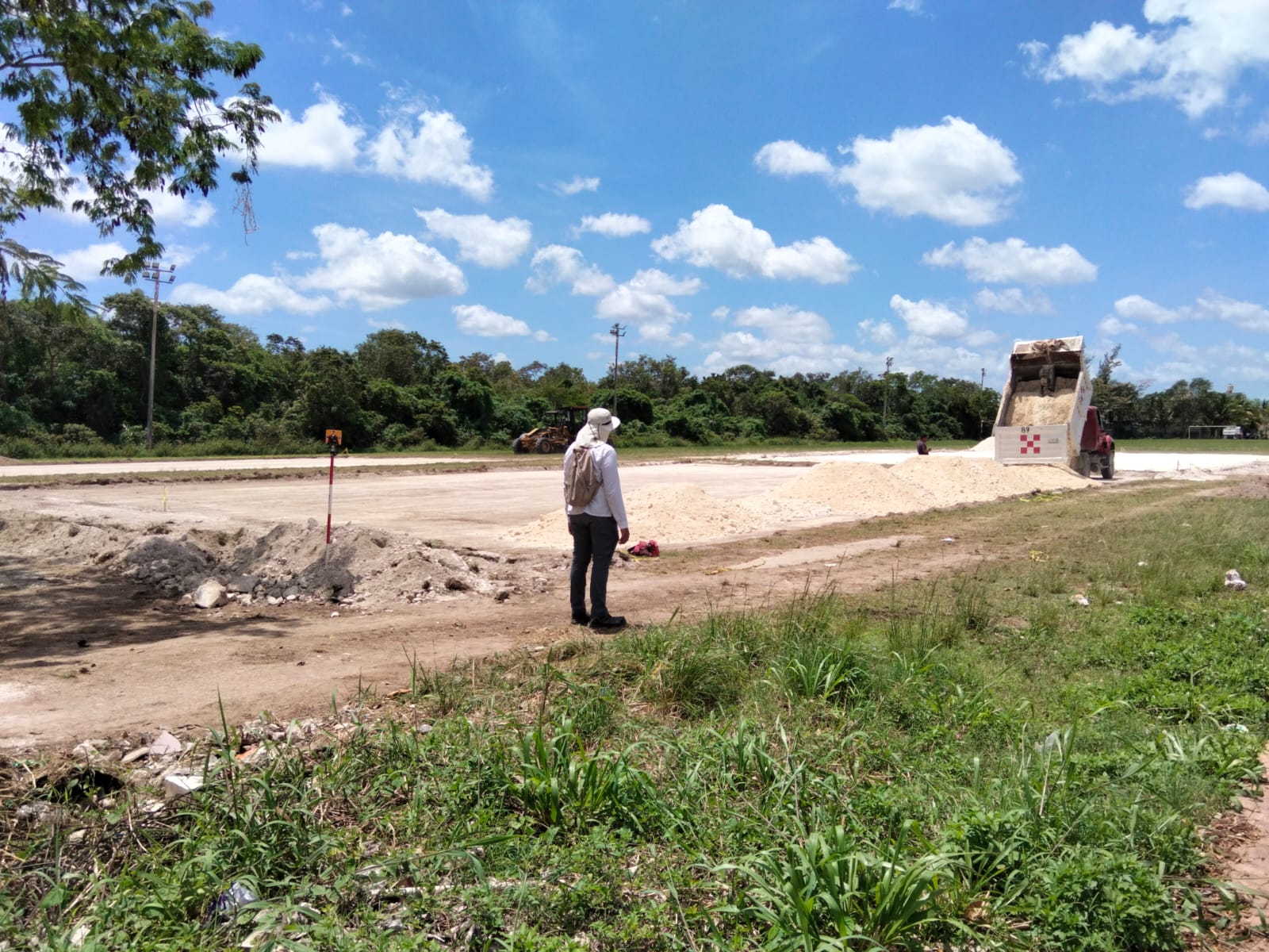 CONSTRUCCIÓN DE CANCHA DE FÚTBOL 5 EN LA CANCHA 1 DIF CANCHA 1 DE FÚTBOL 5 EN COZUMEL