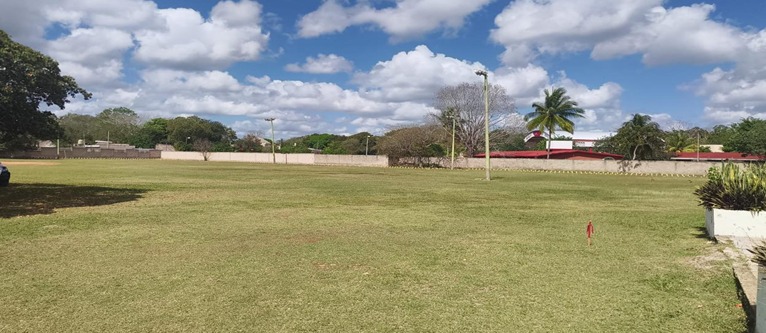 CONSTRUCCIÓN DE CANCHA DE FÚTBOL 5 EN EL DOMO DOBLE DE LA UNIDAD DEPORTIVA EN JOSÉ MARÍA MORELOS