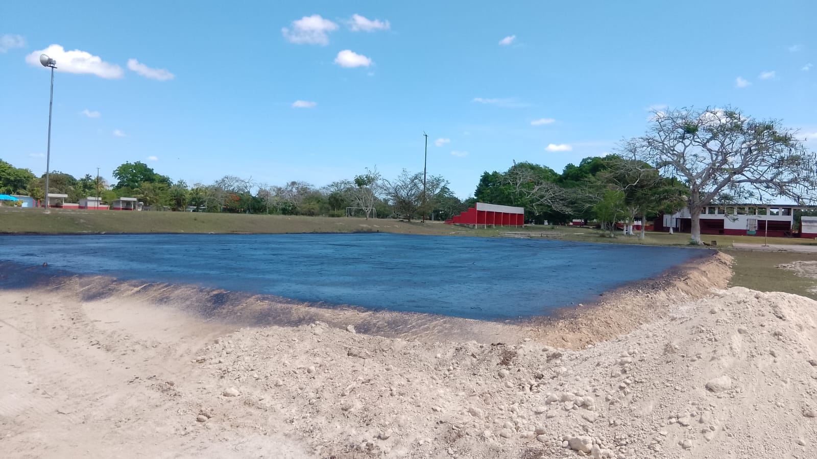 CONSTRUCCIÓN DE CANCHA DE FÚTBOL 5 EN LA UNIDAD DEPORTIVA CANCHA 1 DE FÚTBOL 5 EN LÁZARO CÁRDENAS