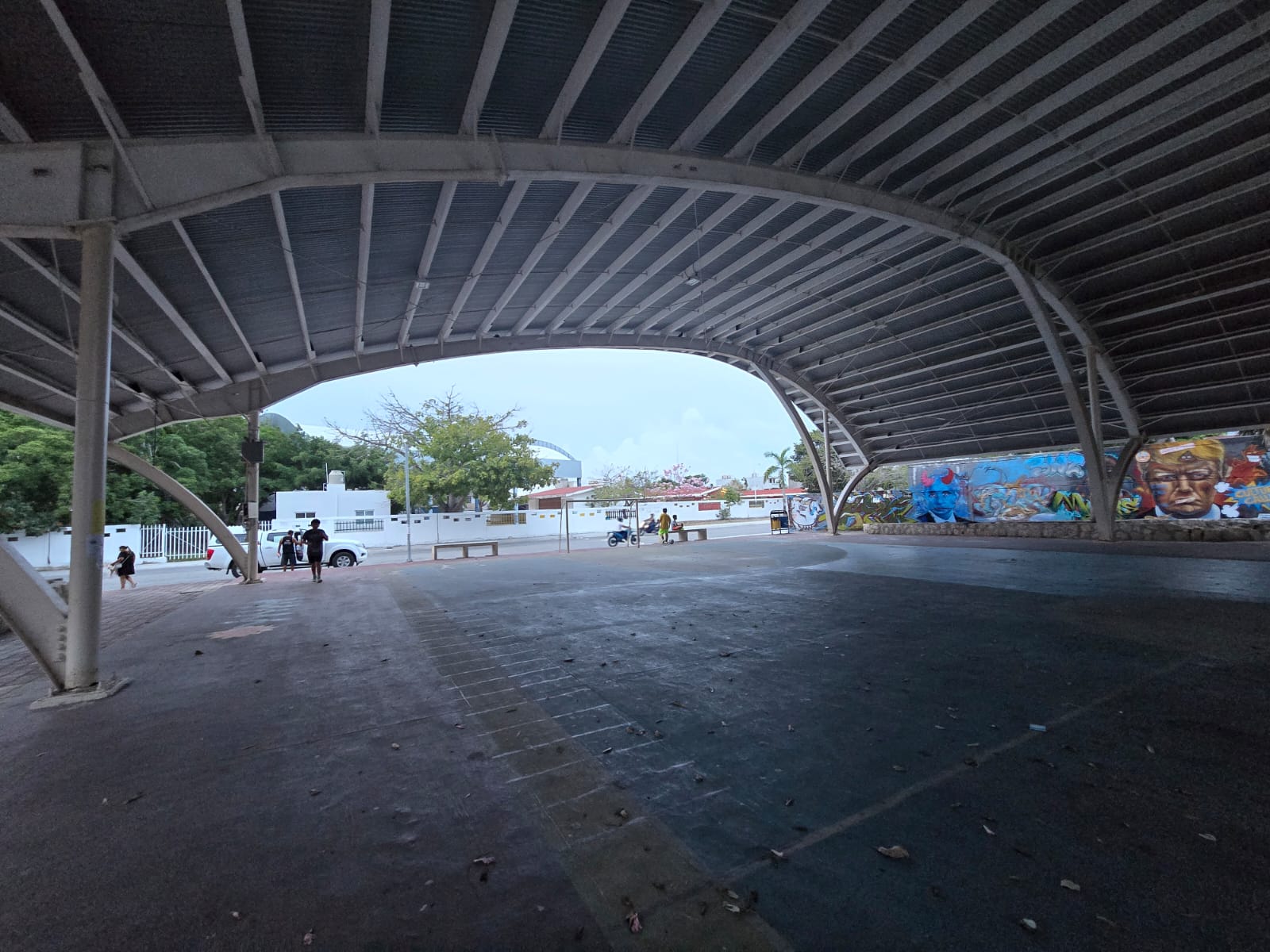 REHABILITACIÓN DE MULTICANCHA EN DOMO VILLAMAR 1 EN PLAYA DEL CARMEN