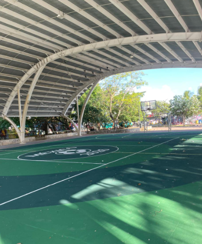 REHABILITACIÓN DE MULTICANCHA EN DOMO VILLAMAR 1 EN PLAYA DEL CARMEN