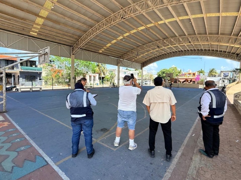 REAHABILITACIÓN DE MULTICANCHA DEL ESPACIO PÚBLICO ZONA DEPORTIVA 28 DE JULIO EN PLAYA DEL CARMEN