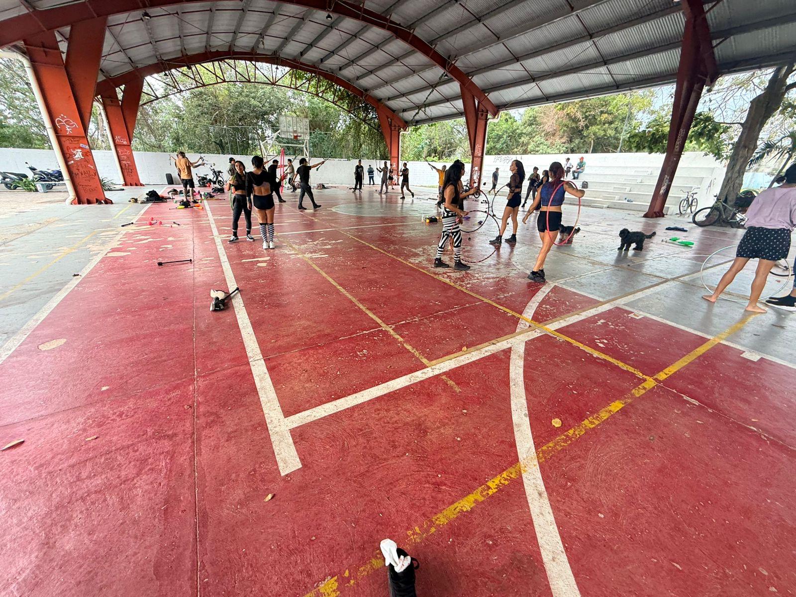 REHABILITACIÓN DE MULTICANCHA EN PARQUE INDEPENDENCIA 1 EN PLAYA DEL CARMEN