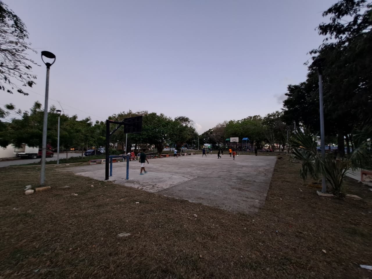 REHABILITACIÓN DE MULTICANCHA EN LA CANCHA PALMA AZUL EN BENITO JUÁREZ