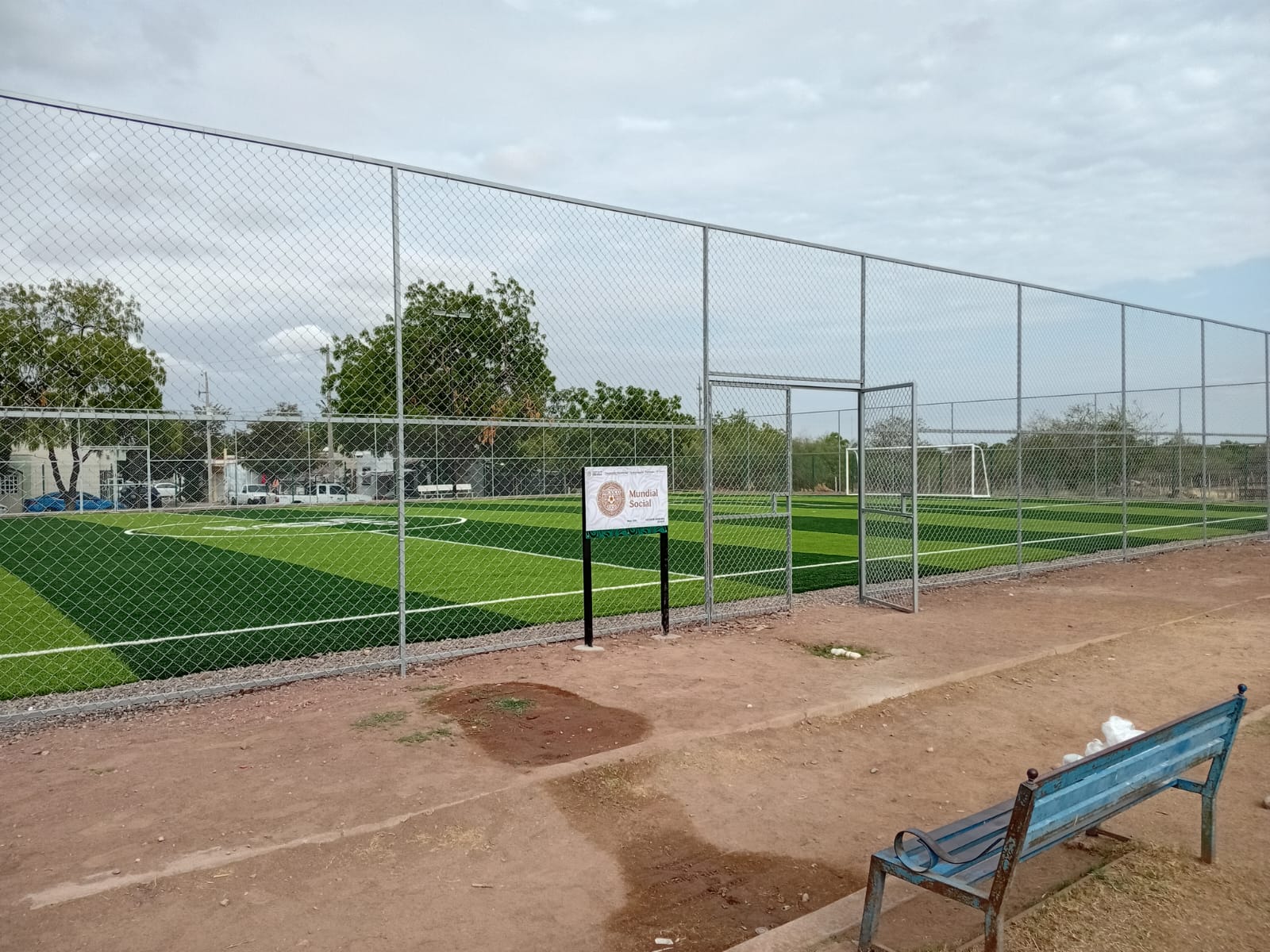 CONSTRUCCIÓN DE CANCHA FÚTBOL 5 EN PRADOS DEL SOL 2 EN CULIACÁN