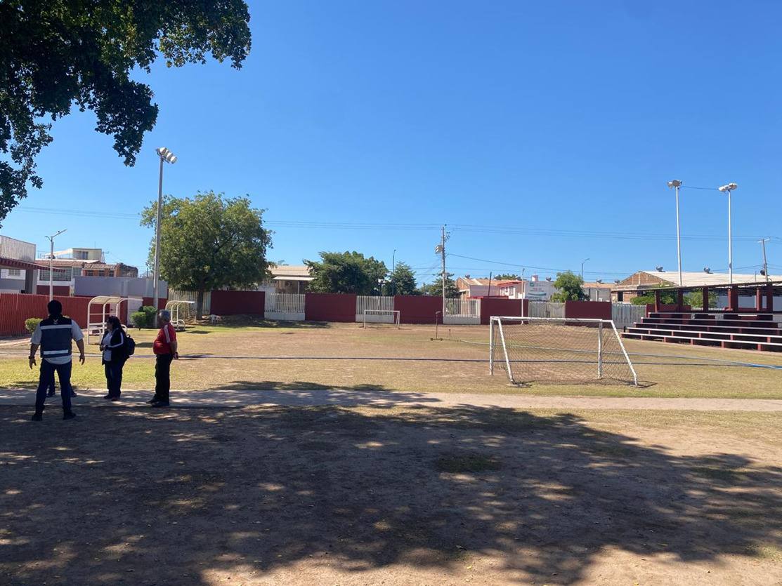 CONSTRUCCIÓN DE CANCHA FÚTBOL 5 EN 21 DE MARZO EN CULIACÁN