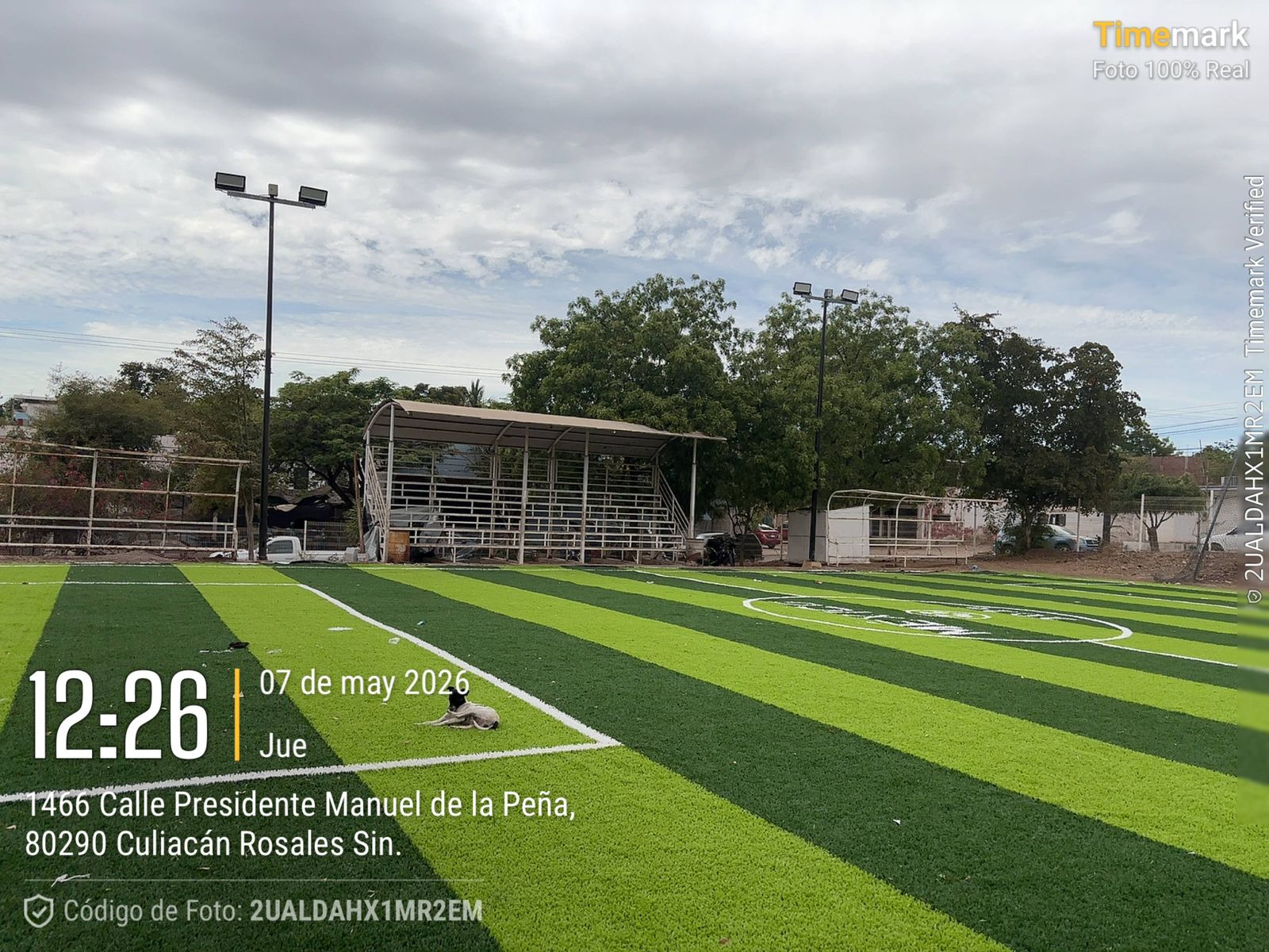 CONSTRUCCIÓN DE CANCHA FÚTBOL 5 EN AMPLIACIÓN CNOP EN CULIACÁN