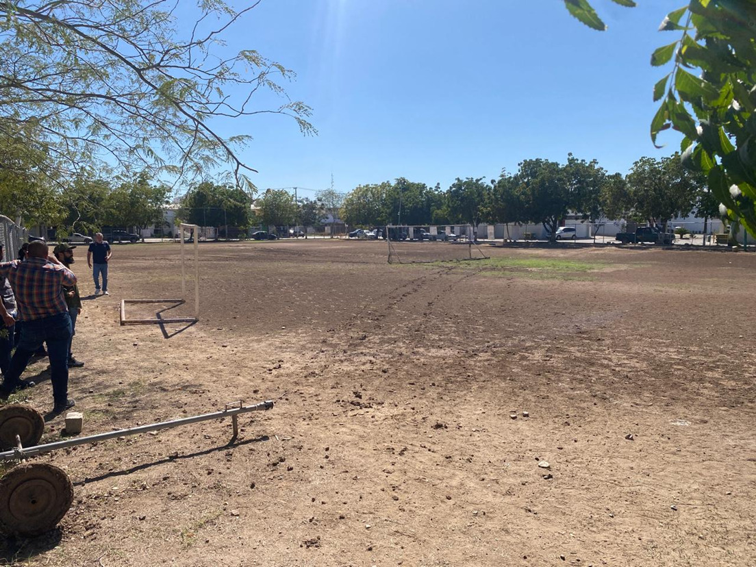 CONSTRUCCIÓN DE CANCHA FÚTBOL 5 EN VALLE DORADO EN CULIACÁN