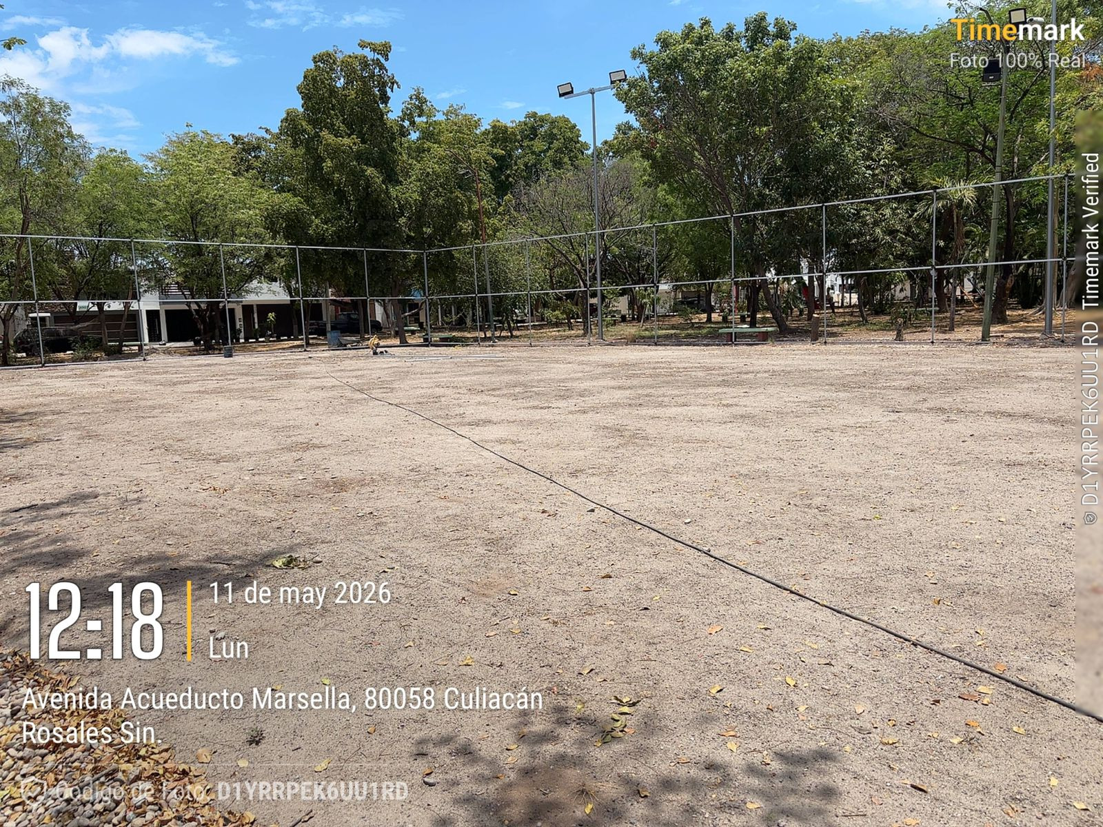 CONSTRUCCIÓN DE CANCHA FÚTBOL 5 EN PARQUE ACUEDUCTO 2 EN CULIACÁN