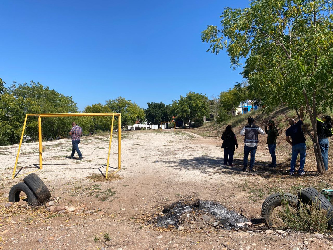 CONSTRUCCIÓN DE CANCHA FÚTBOL 5 EN PARQUE LOMA DE SAN ISIDRO EN CULIACÁN