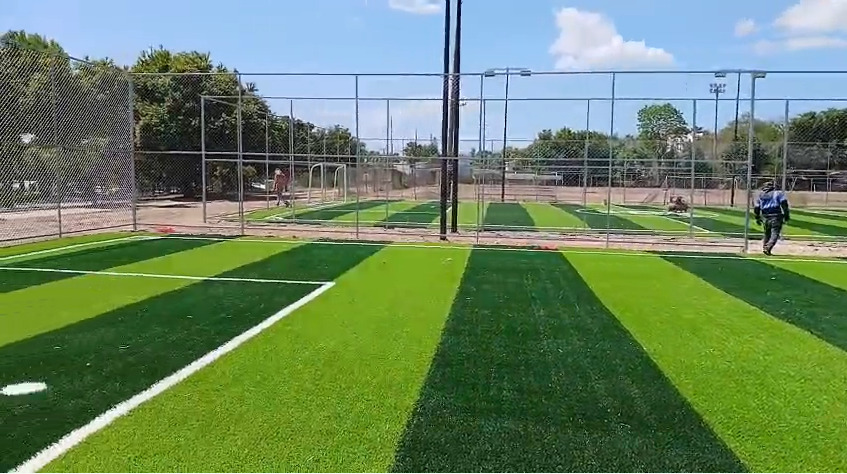 CONSTRUCCIÓN DE CANCHA FÚTBOL 5 EN LA CNA EN EL FUERTE 1