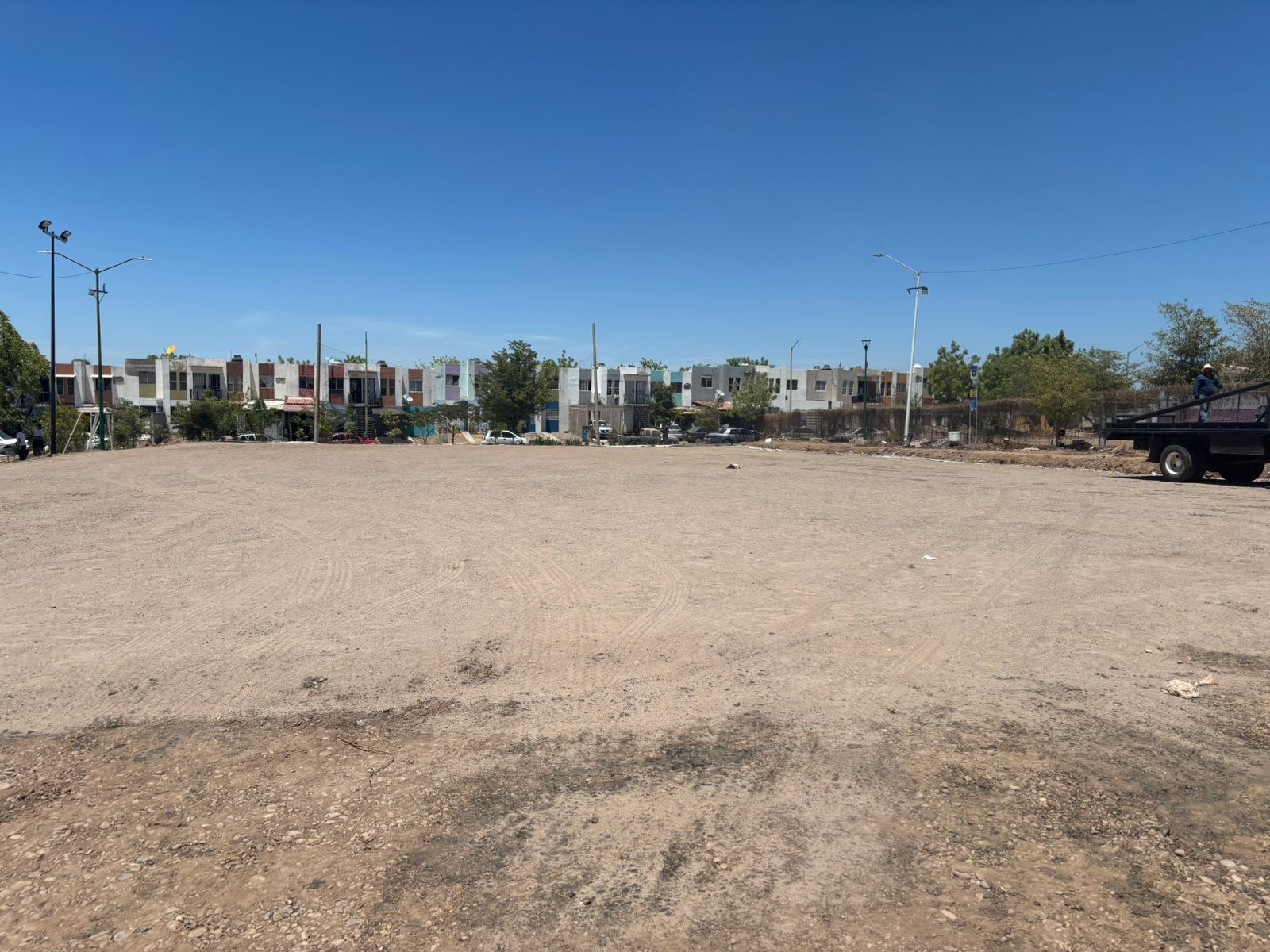 CONSTRUCCIÓN DE CANCHA FÚTBOL 7 EN CANCHA RASAC EN CULIACÁN