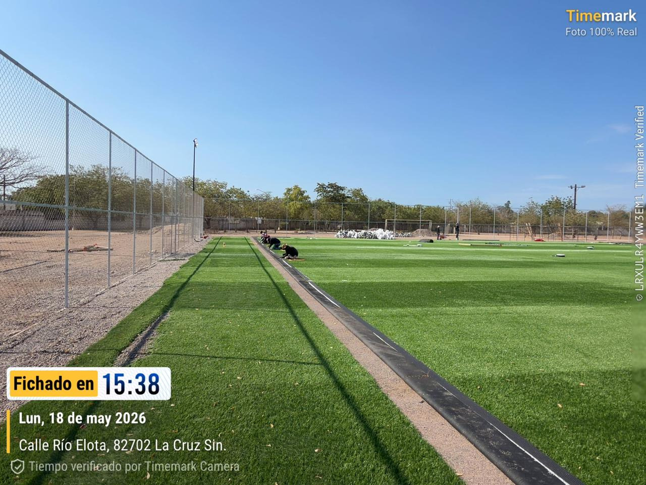 CONSTRUCCIÓN DE CANCHA FÚTBOL 11 EN UNIDAD DEPORTIVA JULIO LERMA QUINTERO EN ELOTA
